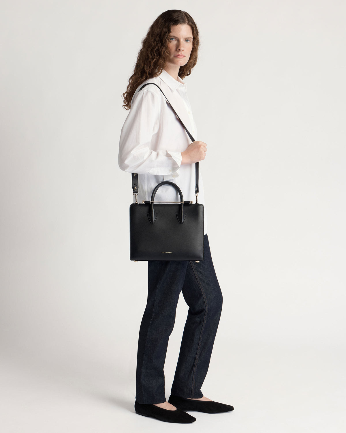 Midi Tote - Black - View 9