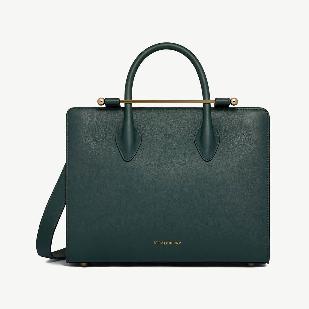 Midi Tote - Bottle Green - View 1