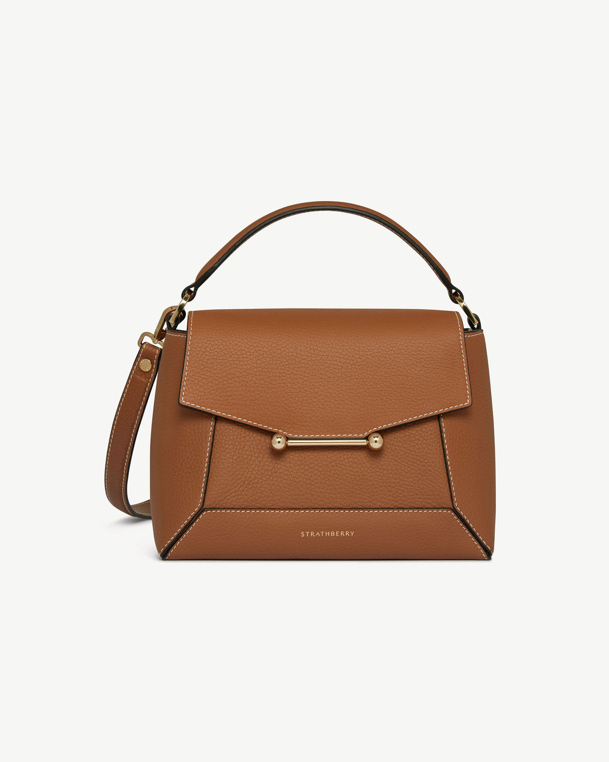 Mosaic Bag - Tan with Vanilla Stitch - View 2