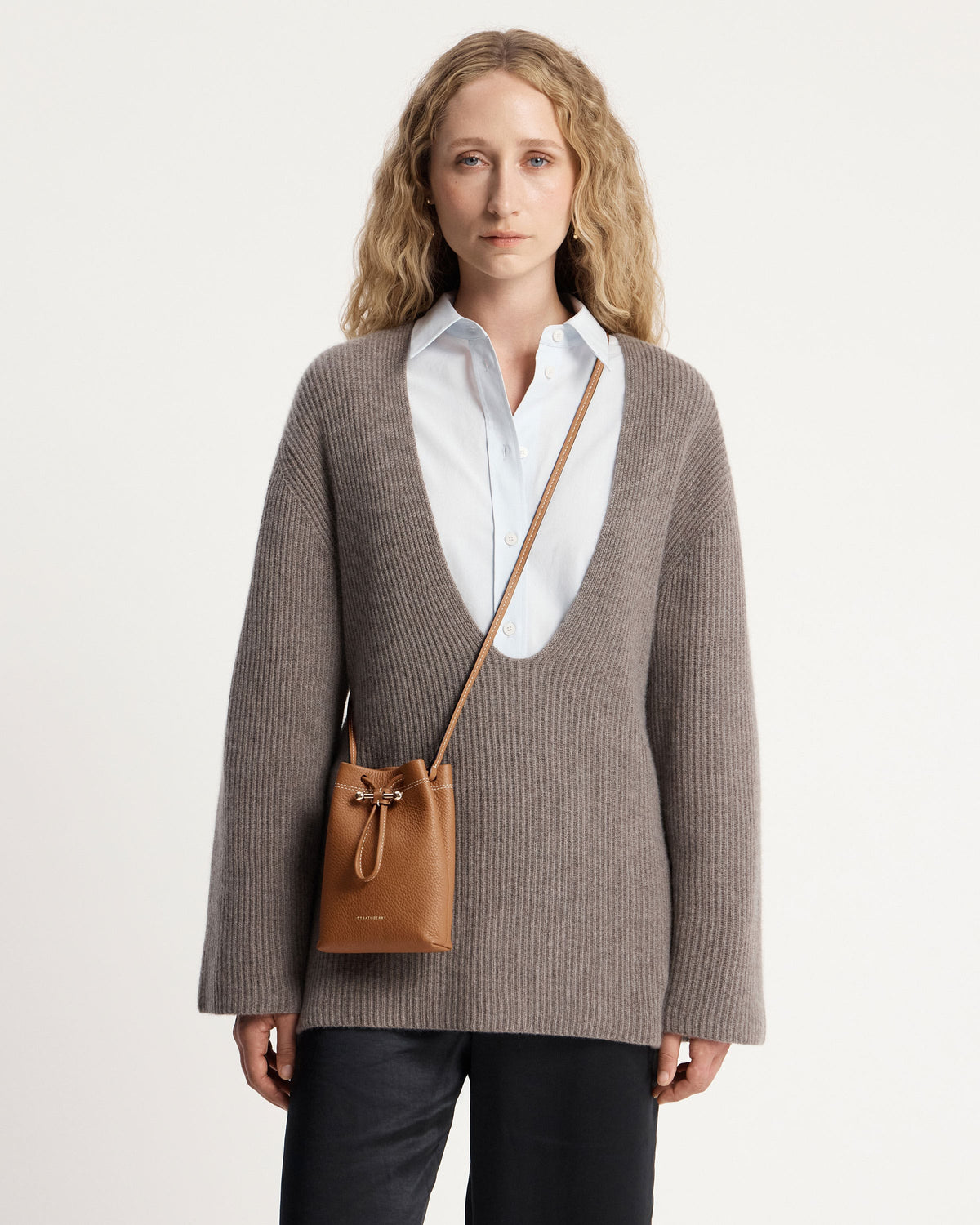 Osette Midi Pouch - Tan - View 7