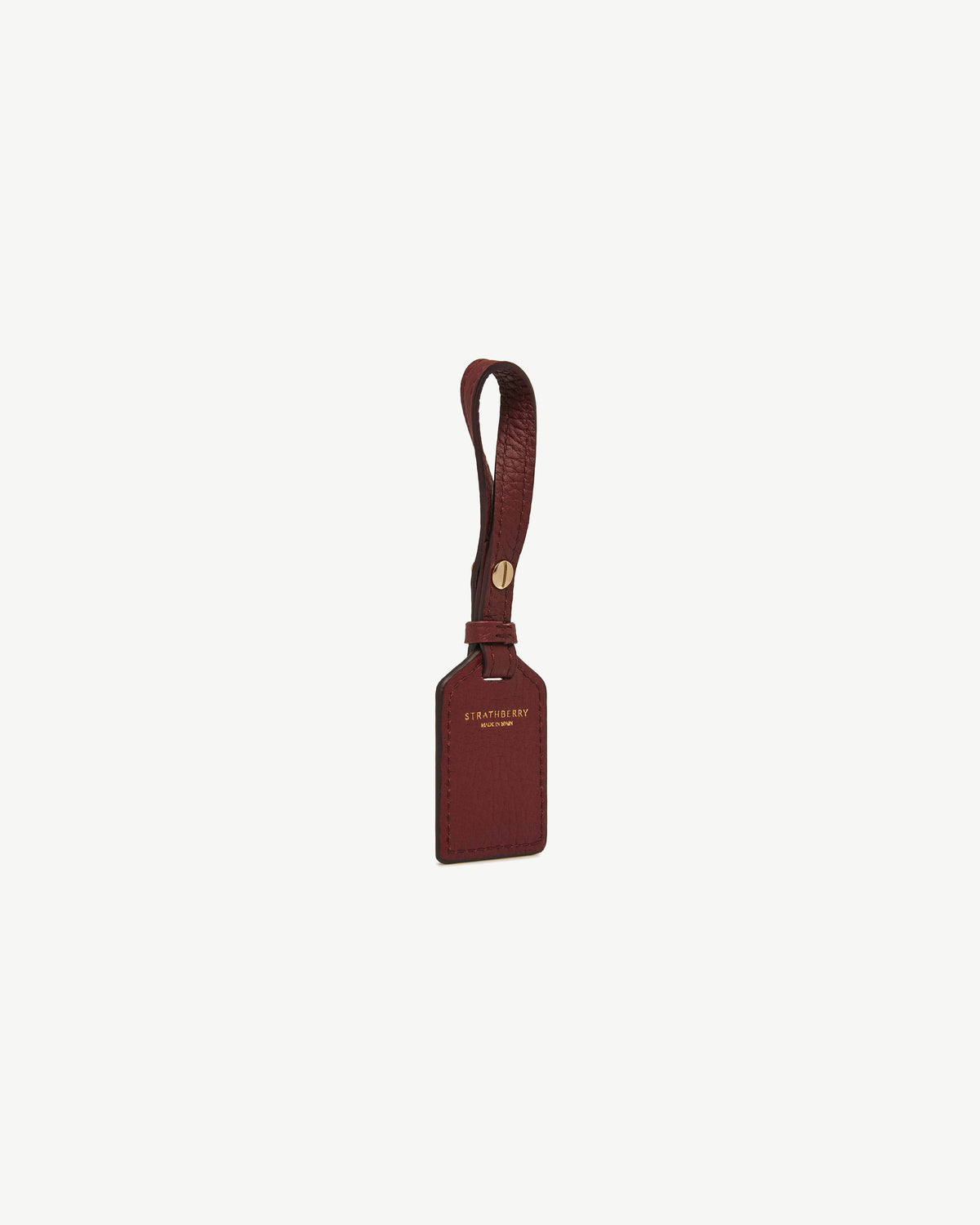 Leather Tag - Oxblood - View 3