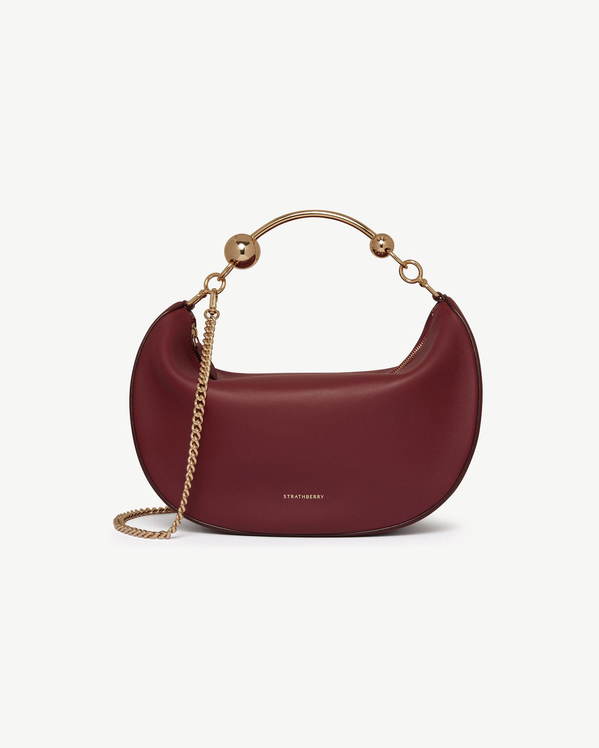 Crescent Moon - Oxblood - View 2