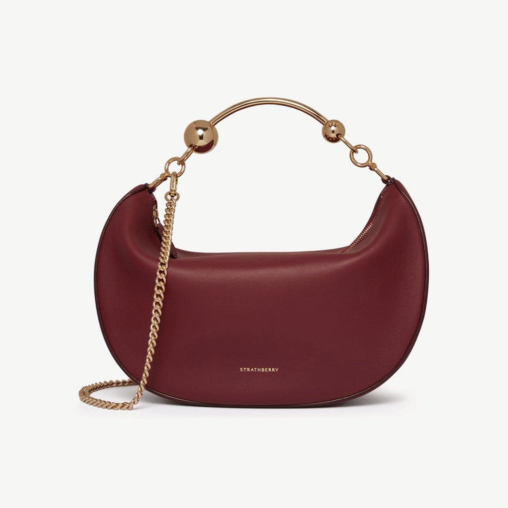Crescent Moon - Oxblood - View 1