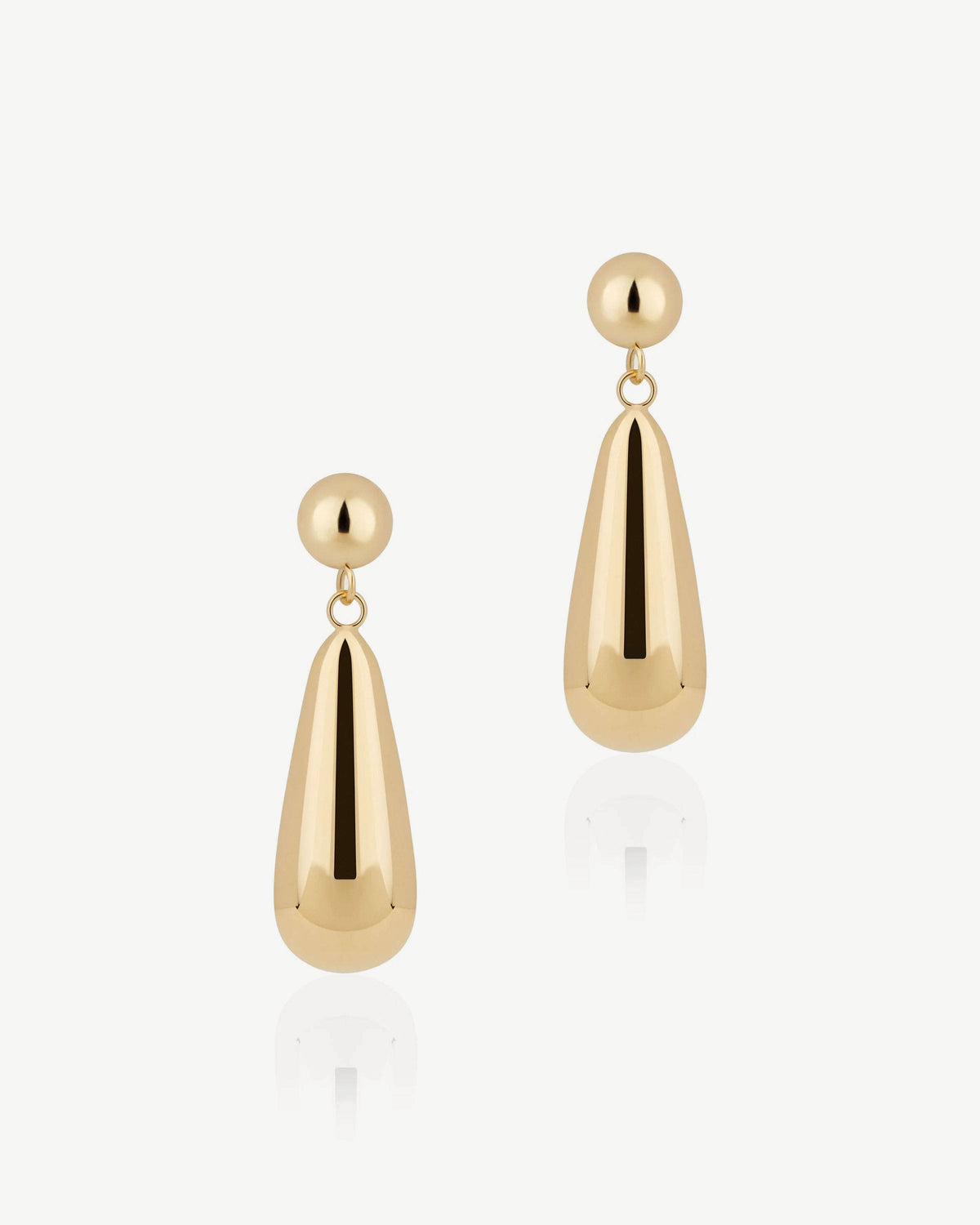 Jasmine Earrings - 24 Carat Gold Gilded - View 2