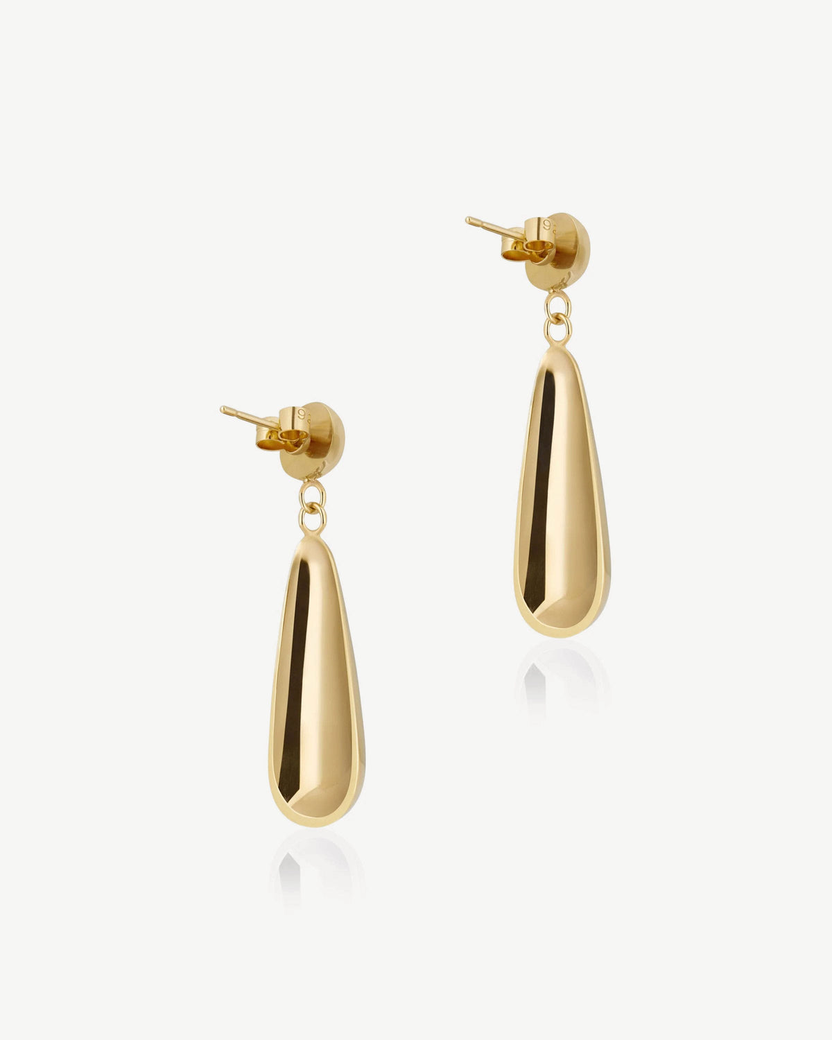 Jasmine Earrings - 24 Carat Gold Gilded - View 5