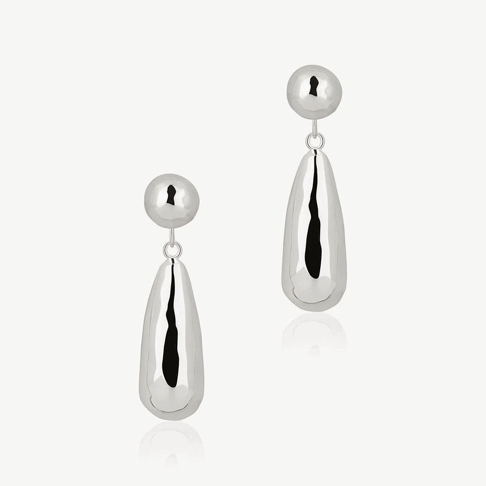 Jasmine Earrings - Sterling Silver - View 1