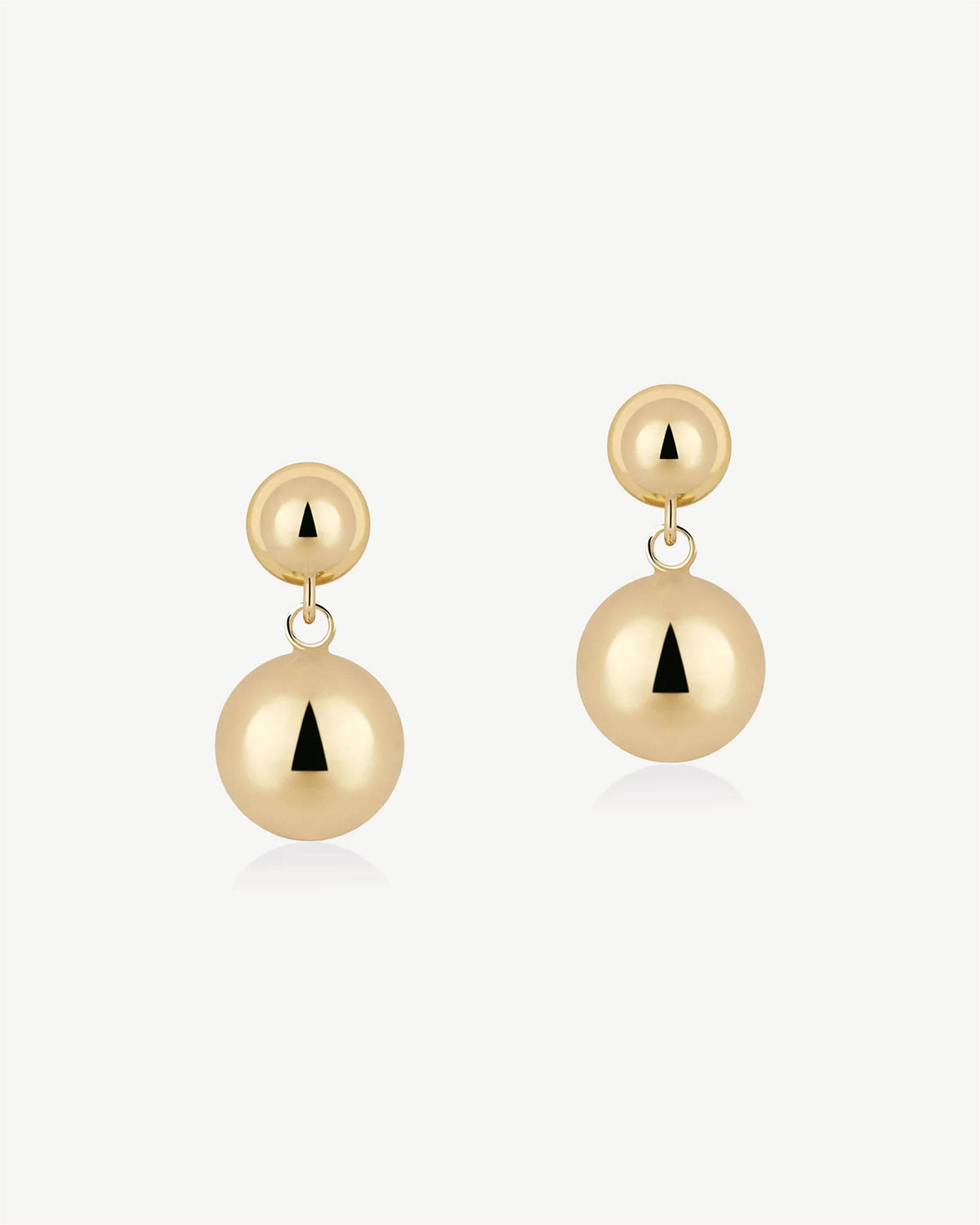 Lana Earrings - 22 Carat Gold Gilded - View 2