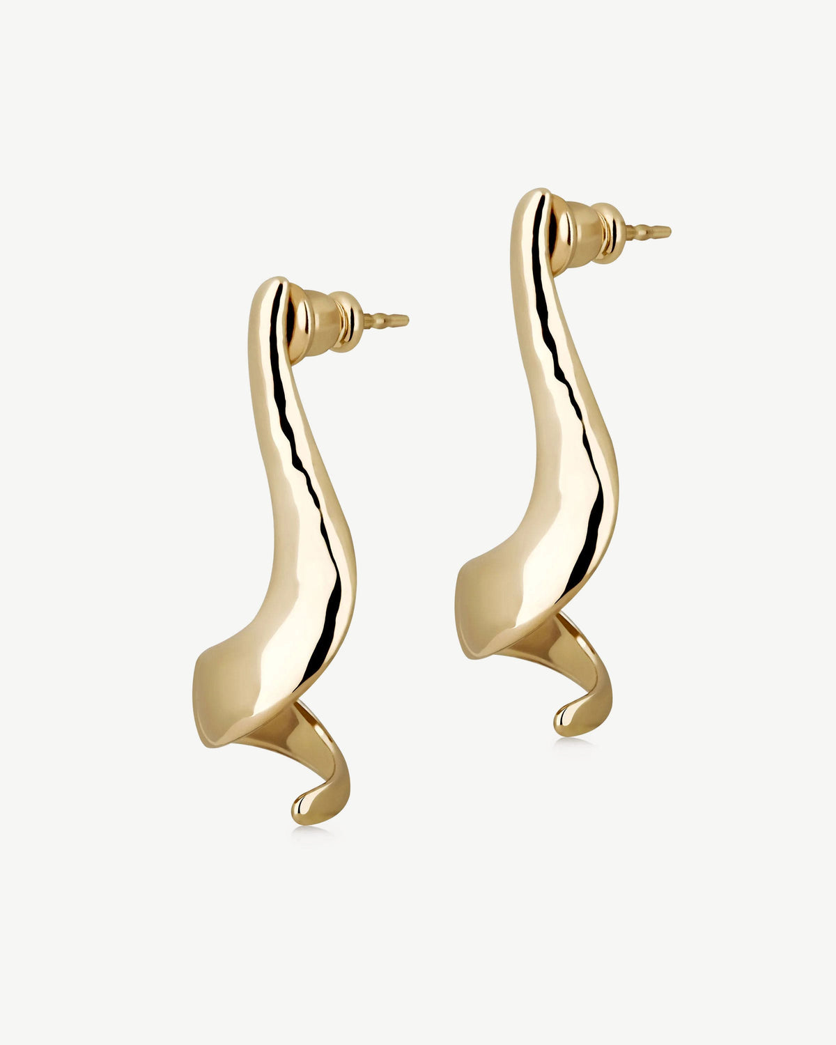St James Earrings - 22 Carat Gold Gilded - View 4