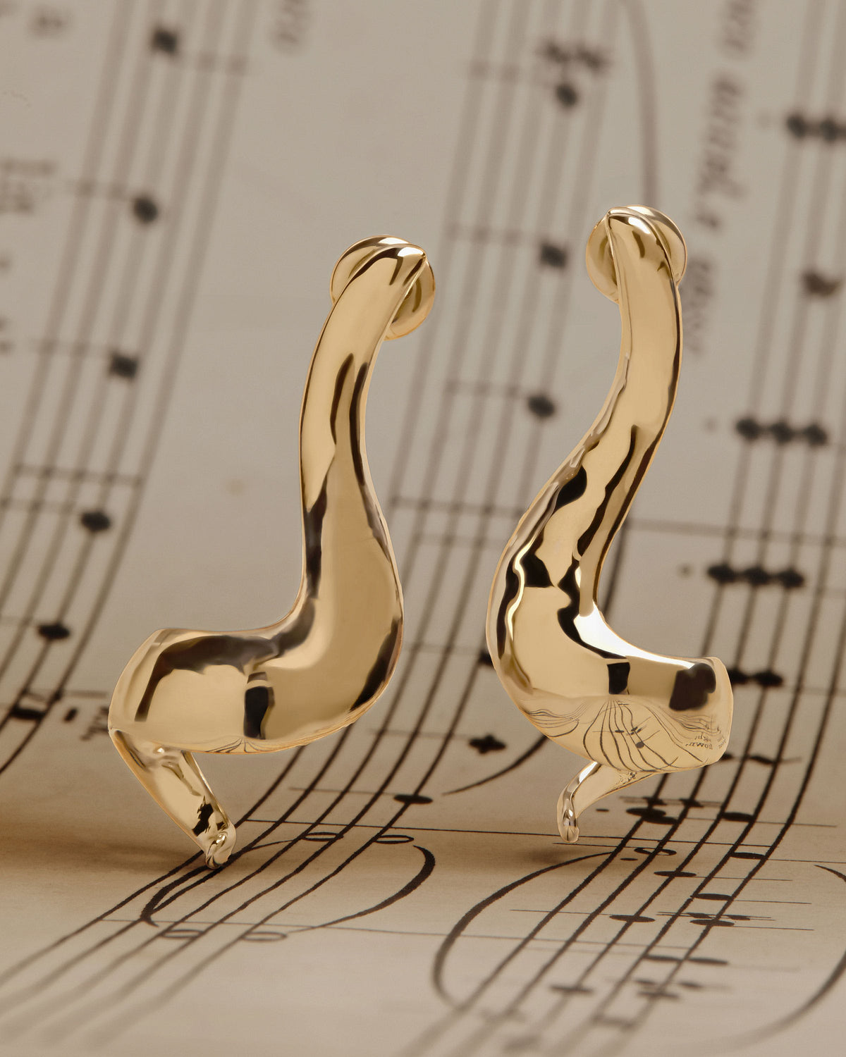 St James Earrings - 22 Carat Gold Gilded - View 6