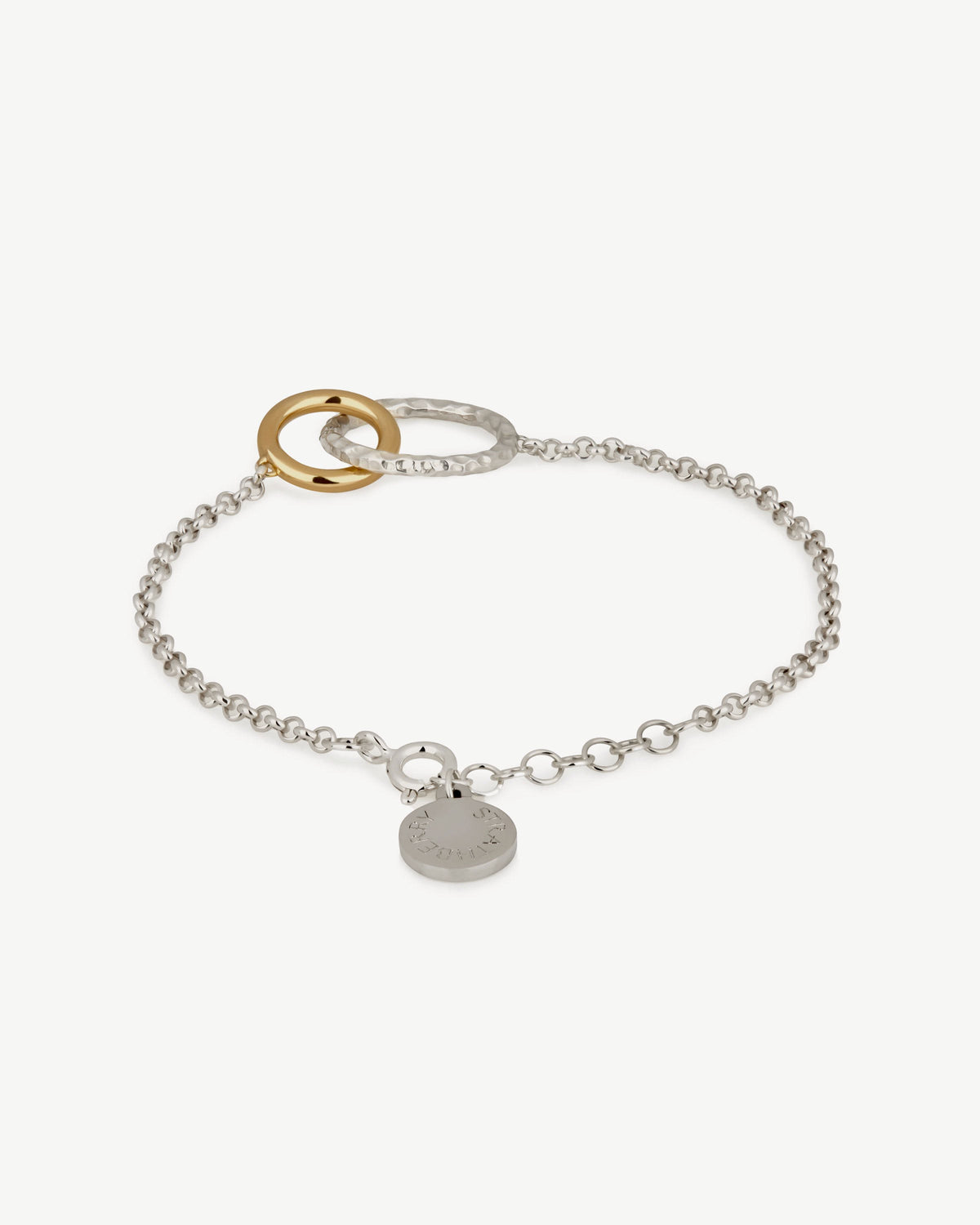 Halo Bracelet - Sterling Silver/24 Carat Gold Gilded - View 6