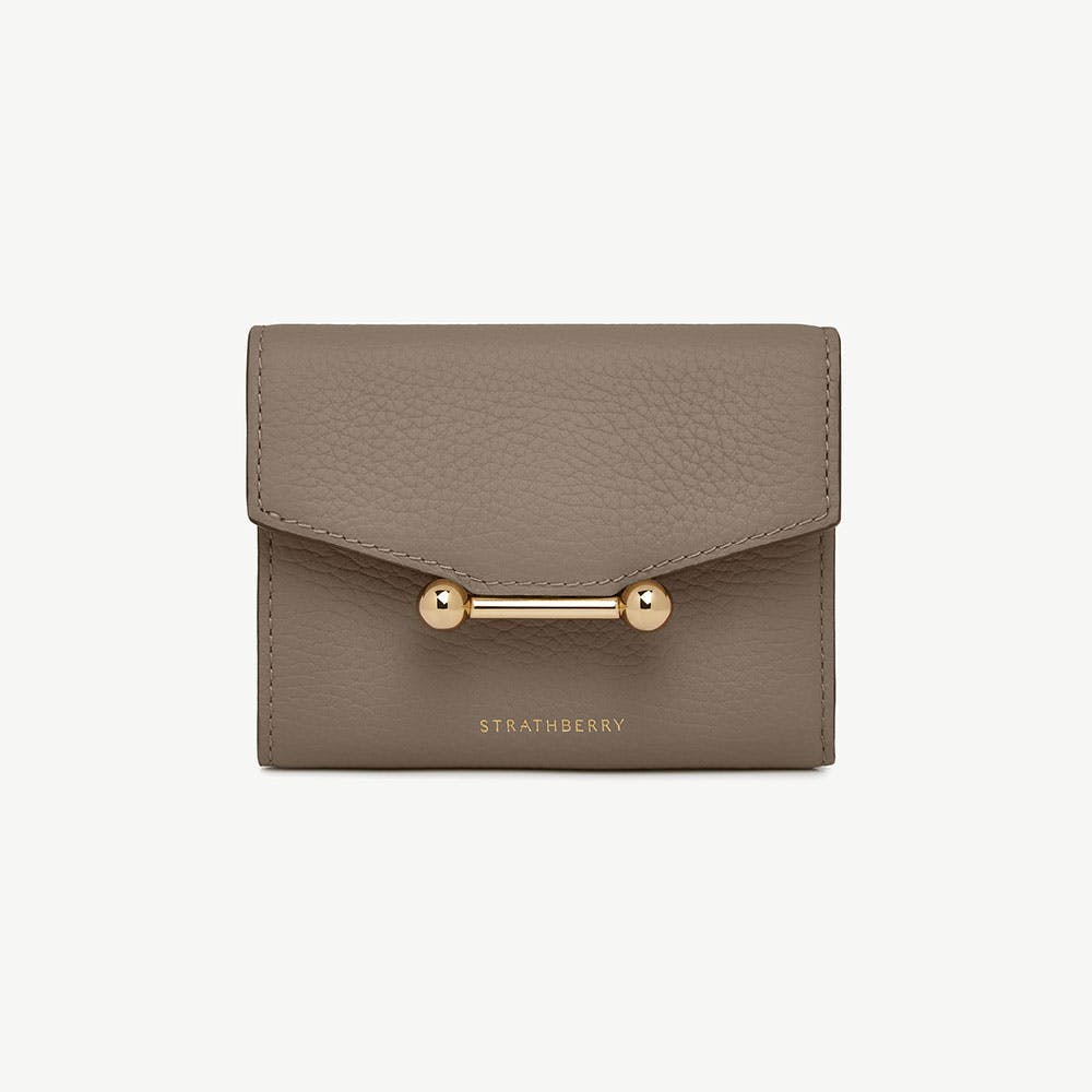 Mosaic Trifold Wallet - Taupe - View 1