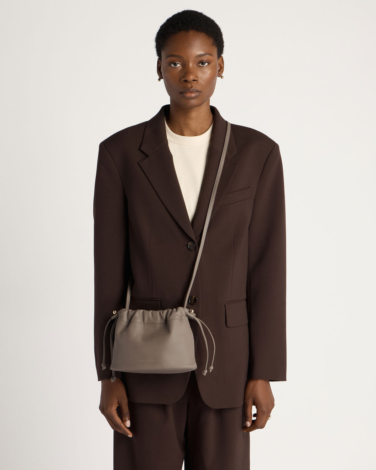 Charlotte Drawstring - Taupe - View 6
