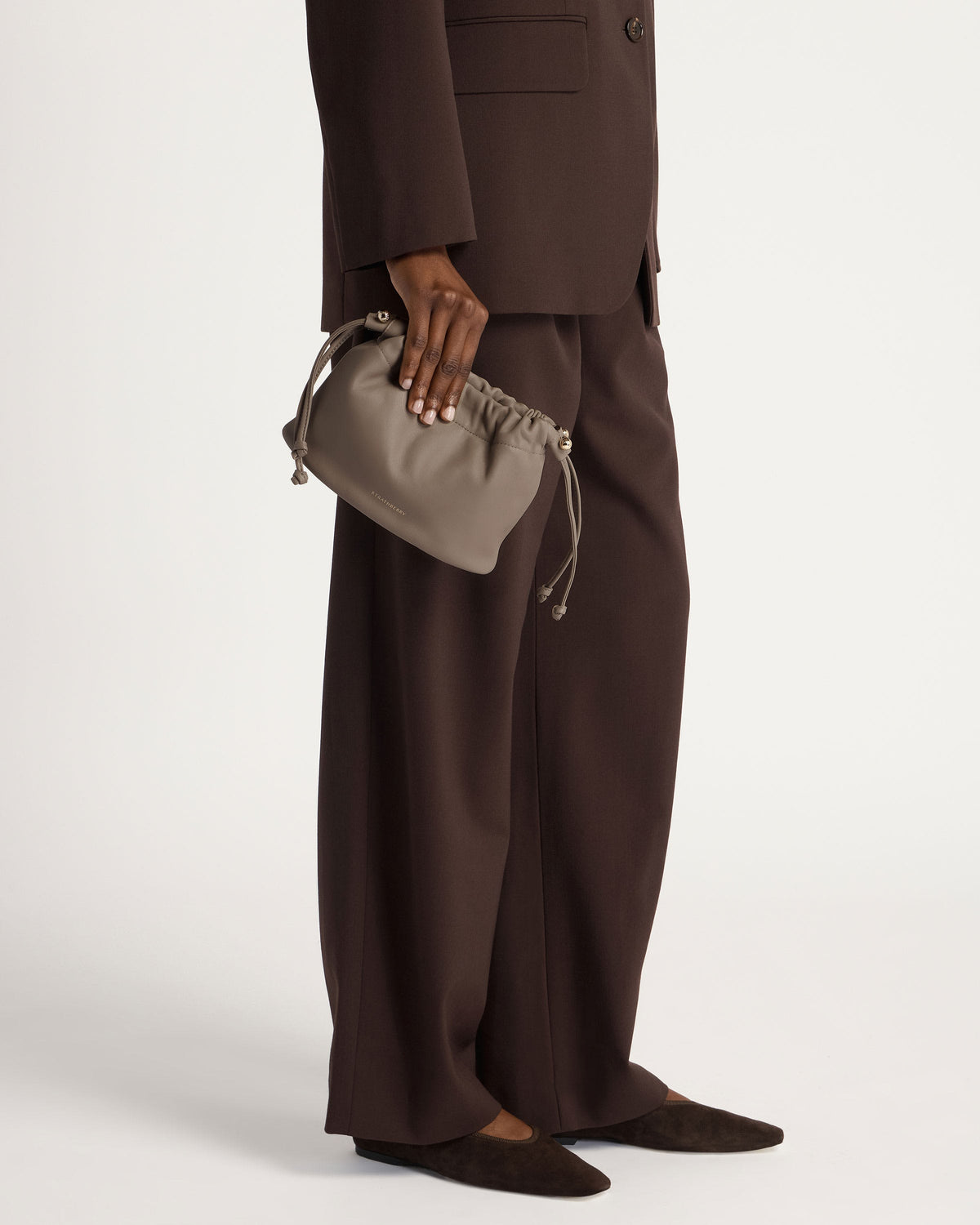 Charlotte Drawstring - Taupe - View 7