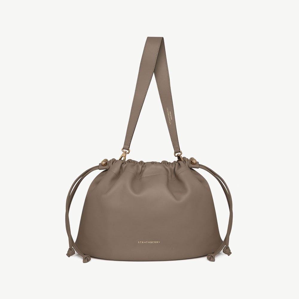 Charlotte Midi Drawstring - Taupe - View 1