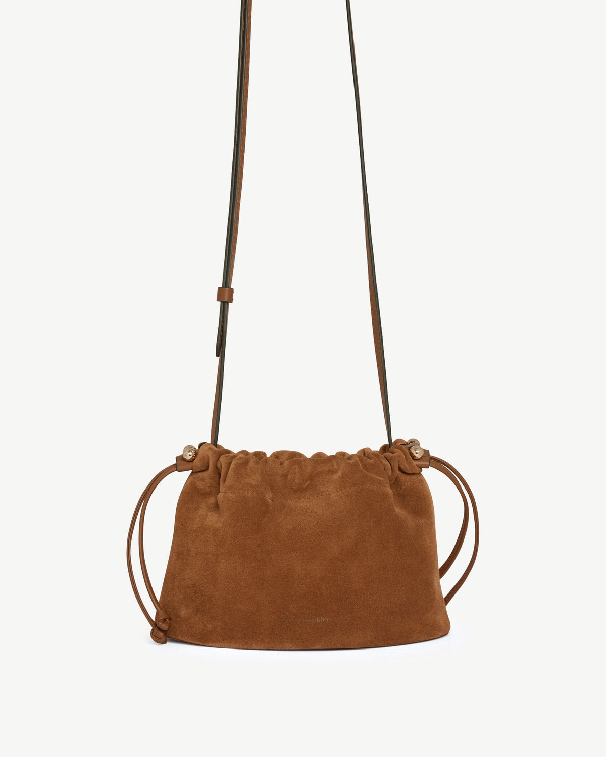 Charlotte Drawstring - Tan Suede - View 3
