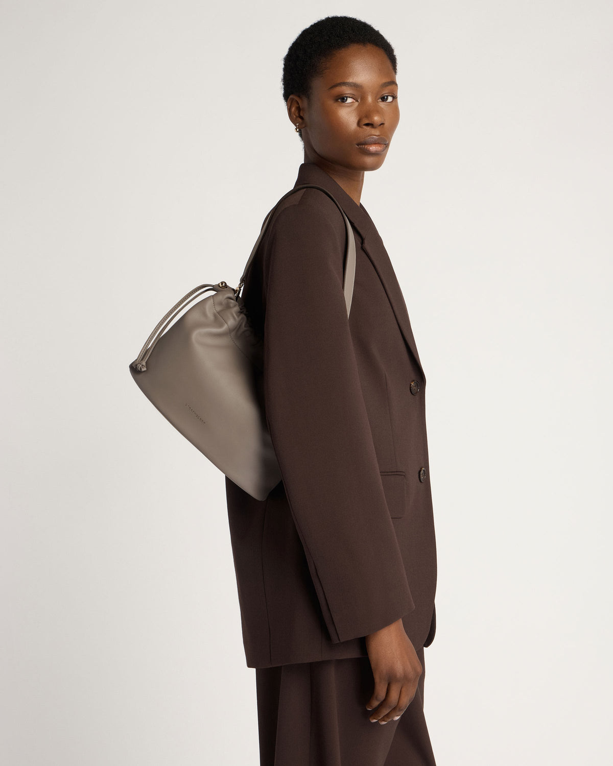 Charlotte Midi Drawstring - Taupe - View 12