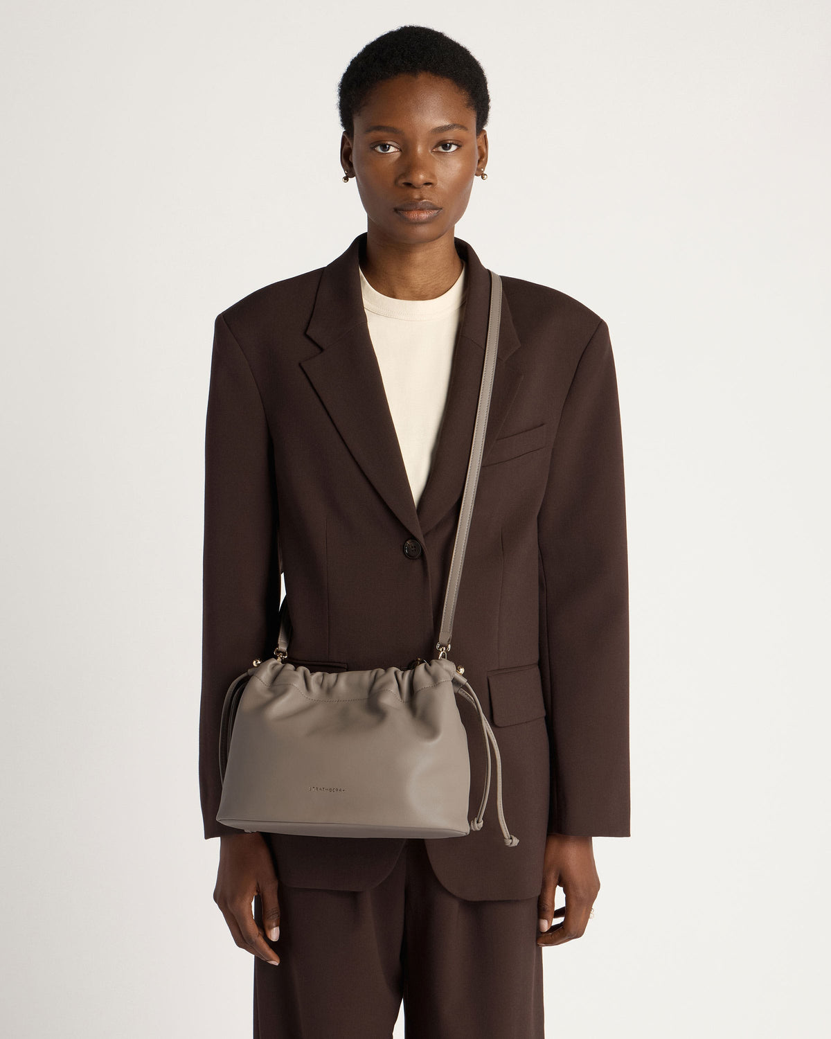 Charlotte Midi Drawstring - Taupe - View 11