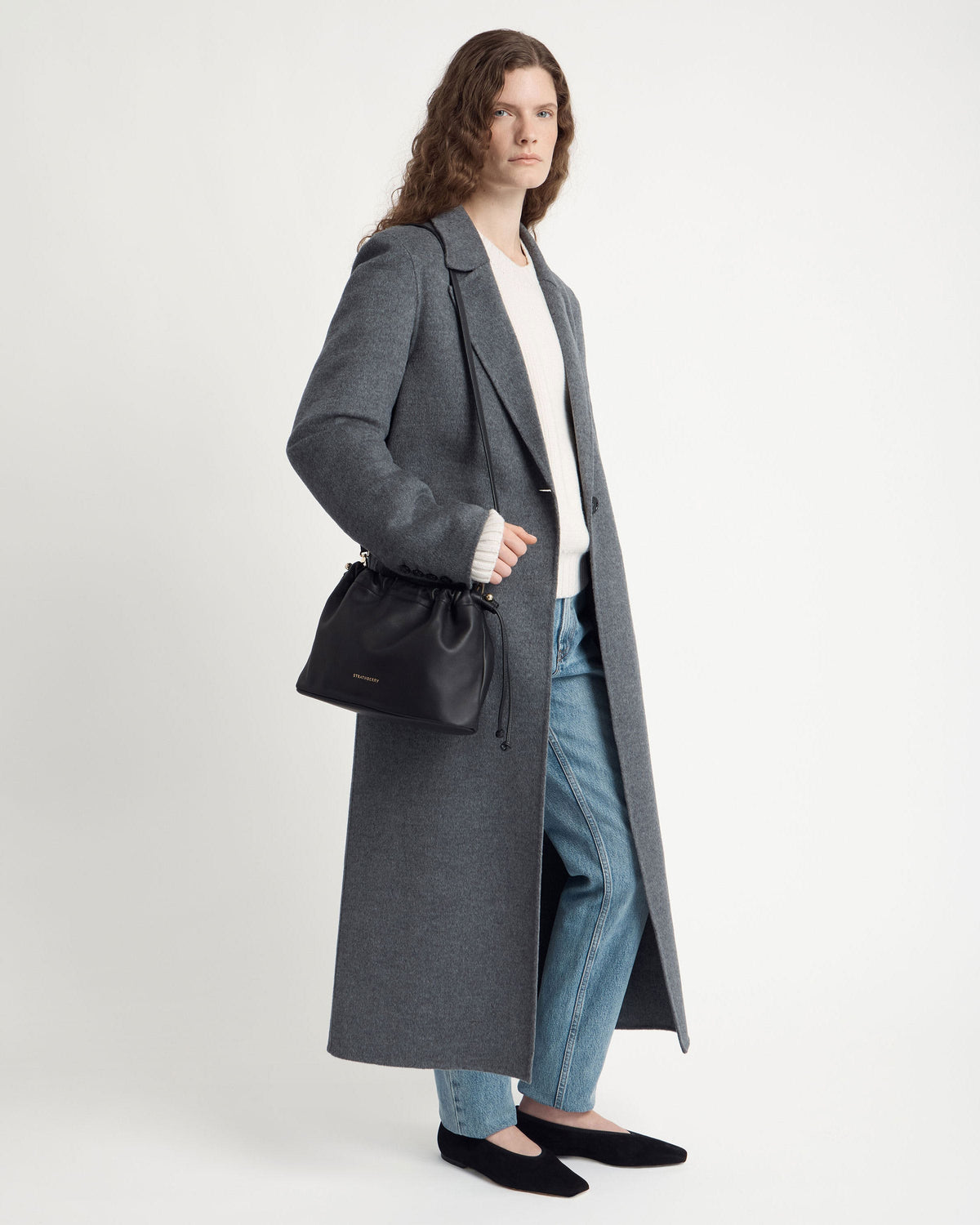 Charlotte Midi Drawstring - Black - View 10
