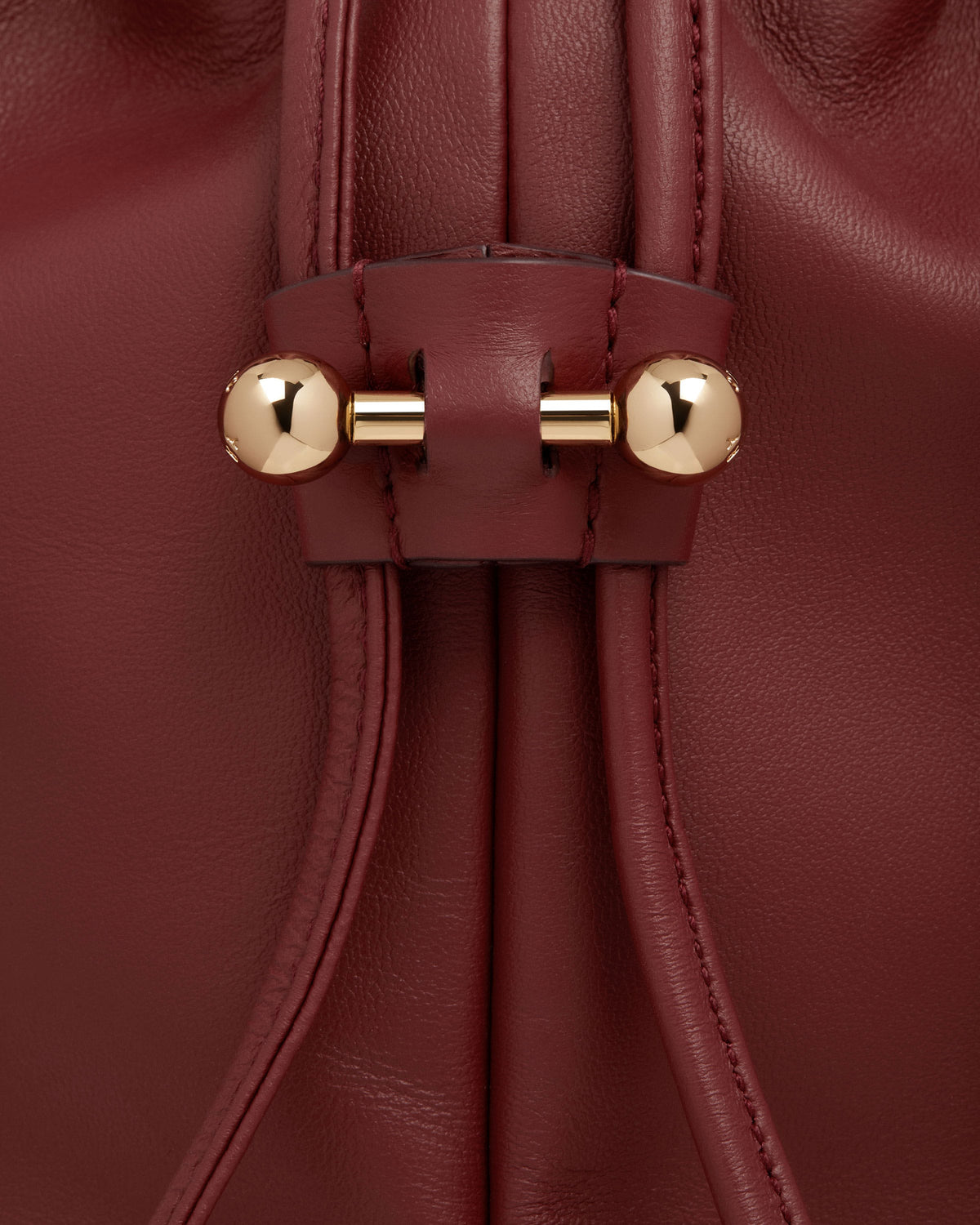 Charlotte Midi Drawstring - Oxblood - View 8