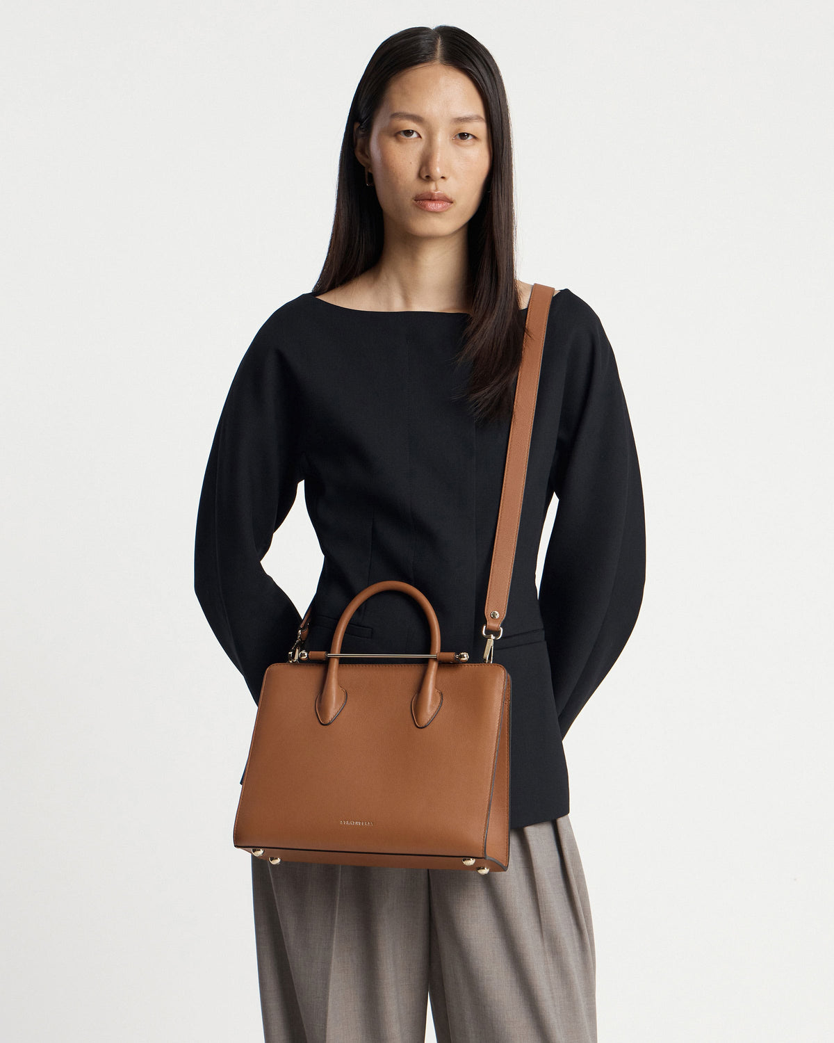 Midi Tote - Chestnut - View 10