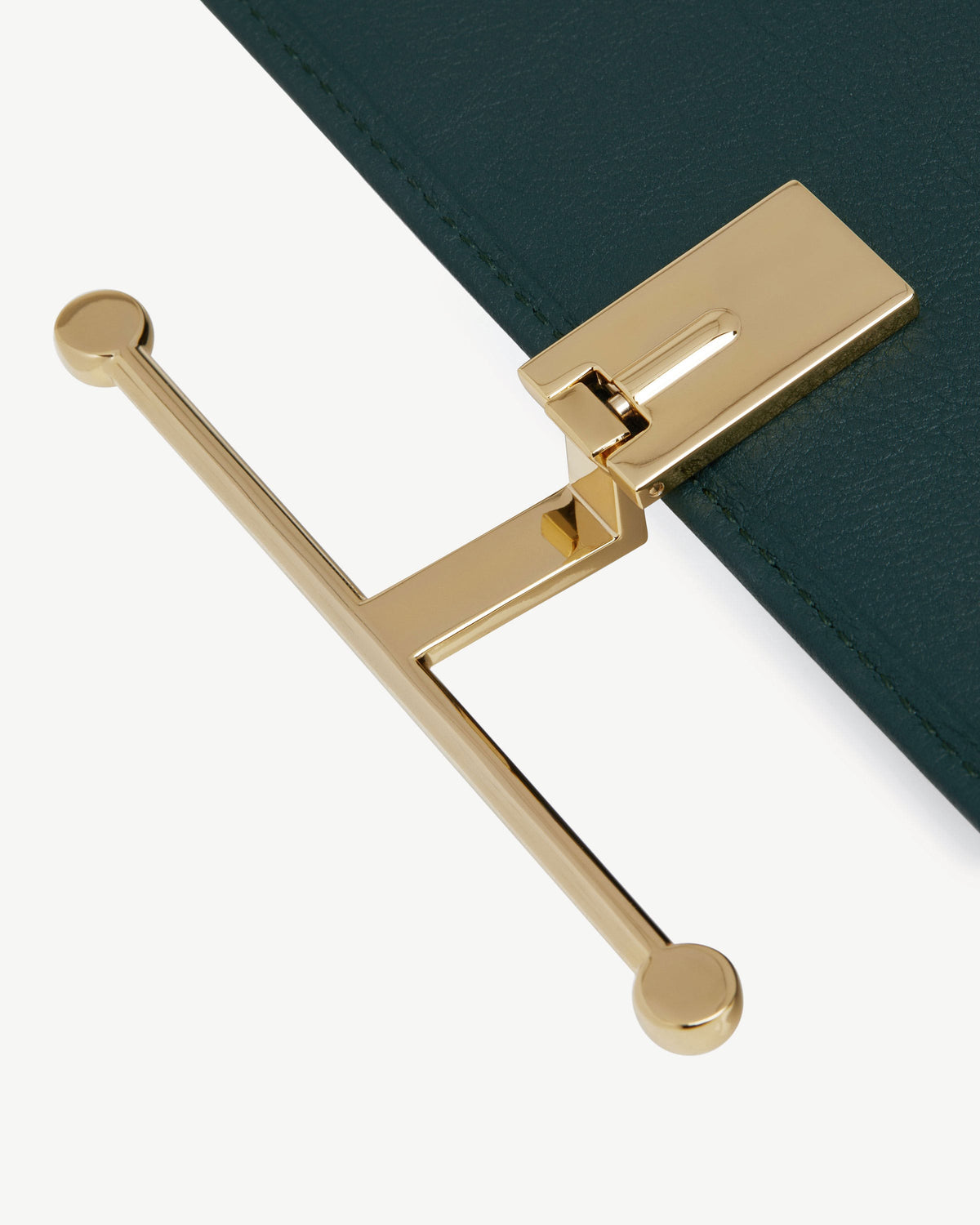 Large Melville Street Wallet - Bottle Green - View 6