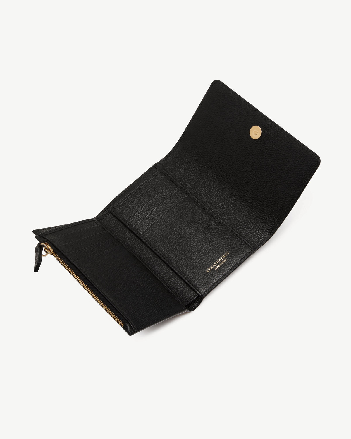 Kite Medium Trifold Wallet - Black - View 5