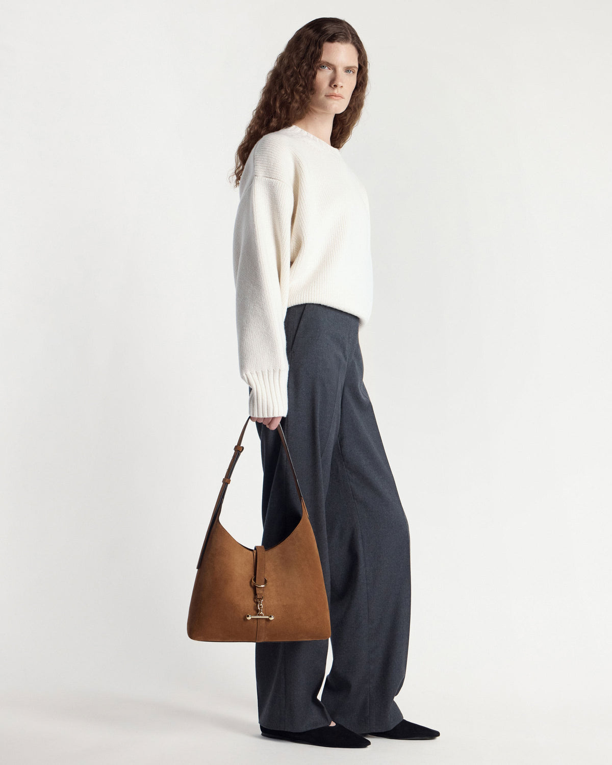 Kite Hobo - Tan Suede - View 8