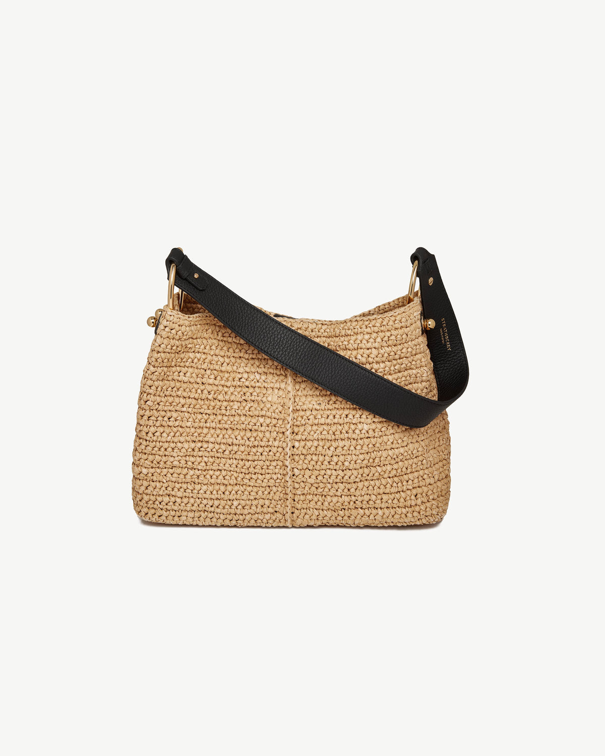 Lana Hobo - Raffia/Black - View 4