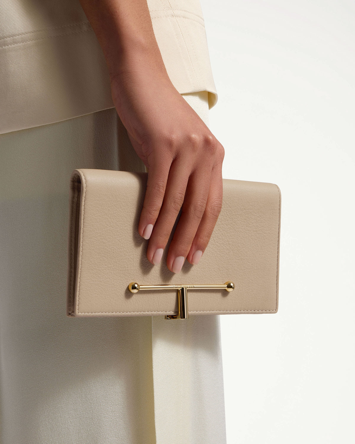 Large Melville Street Wallet - Sand - View 8