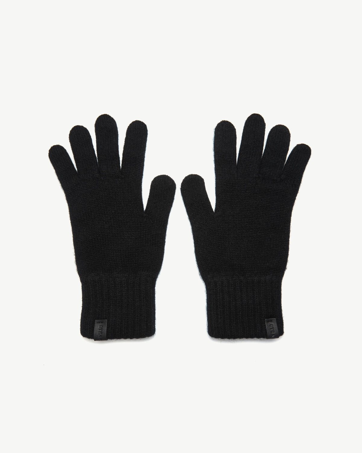 Westray Cashmere Gloves - Black - View 2