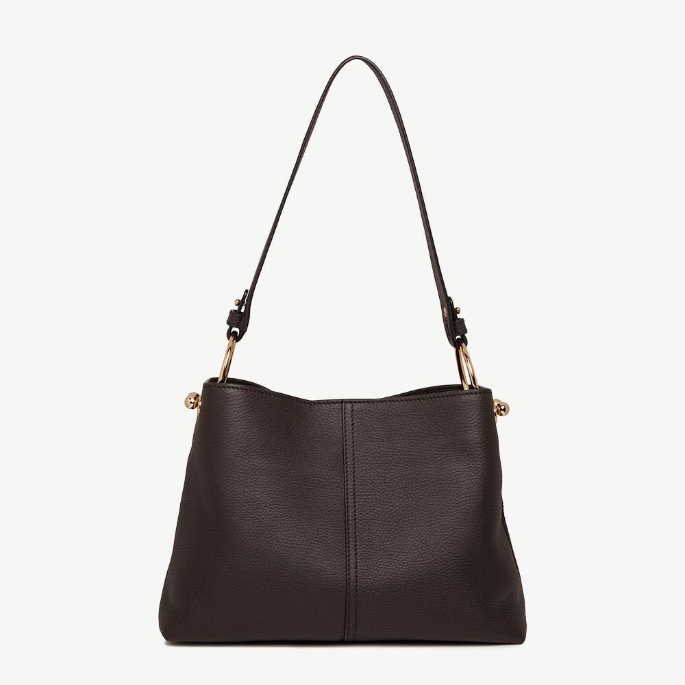Lana Hobo - Espresso - View 1