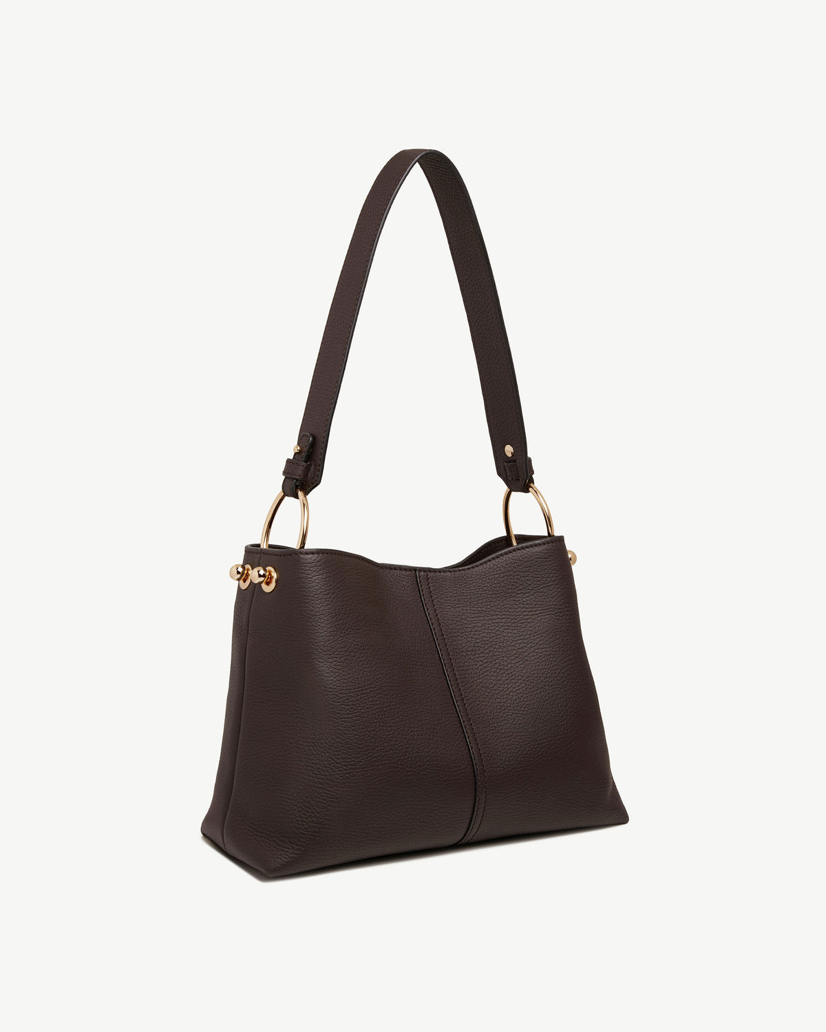 Lana Hobo - Espresso - View 3
