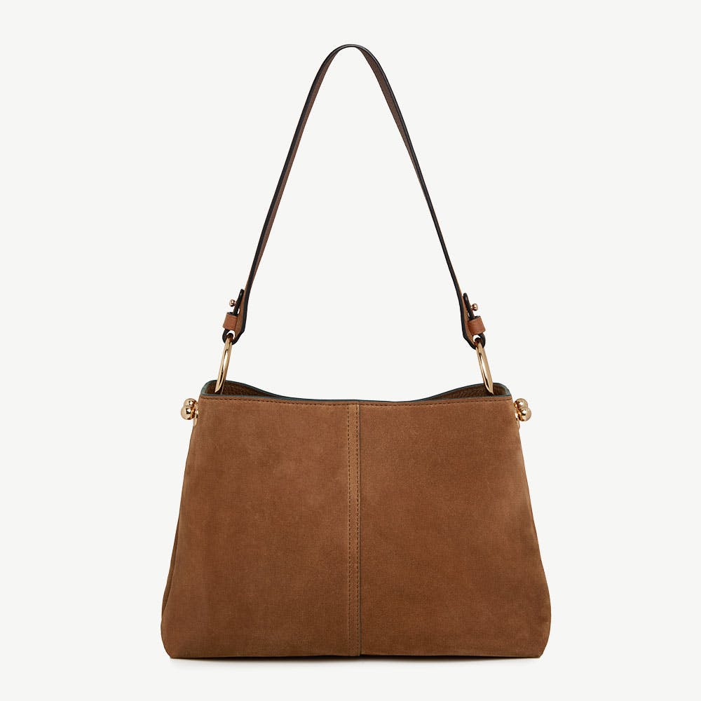 Lana Hobo - Tan Suede - View 1