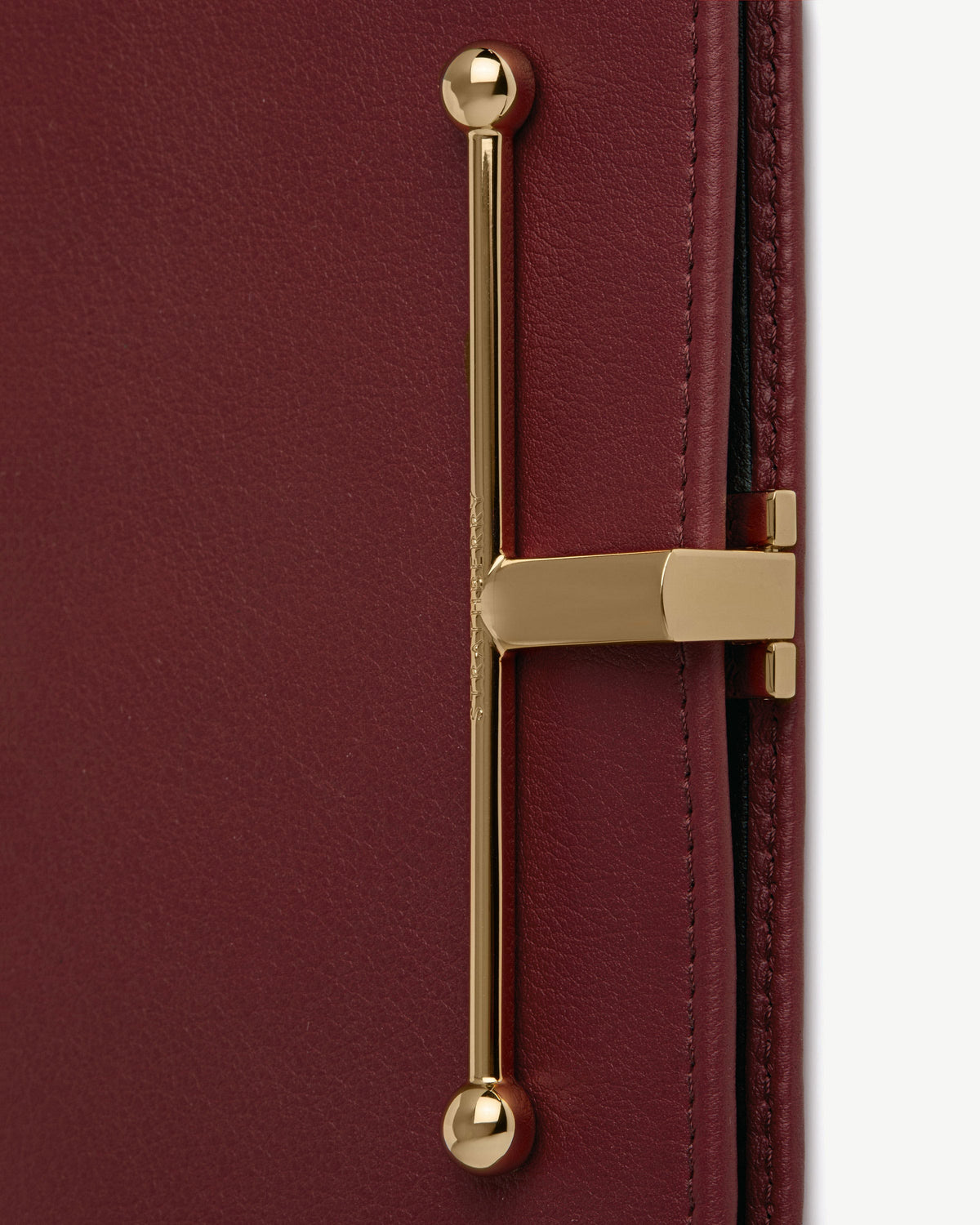 Large Melville Street Wallet - Oxblood/Espresso - View 6