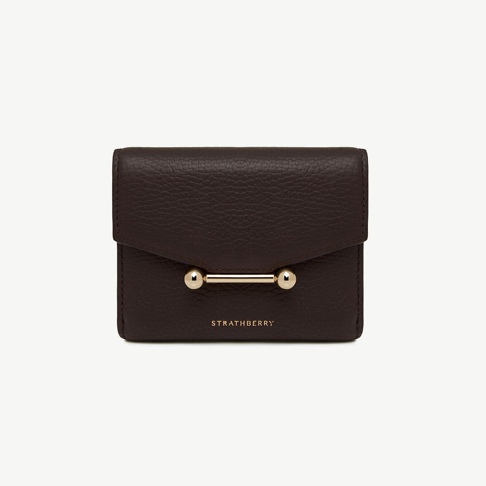 Mosaic Trifold Wallet - Espresso - View 1