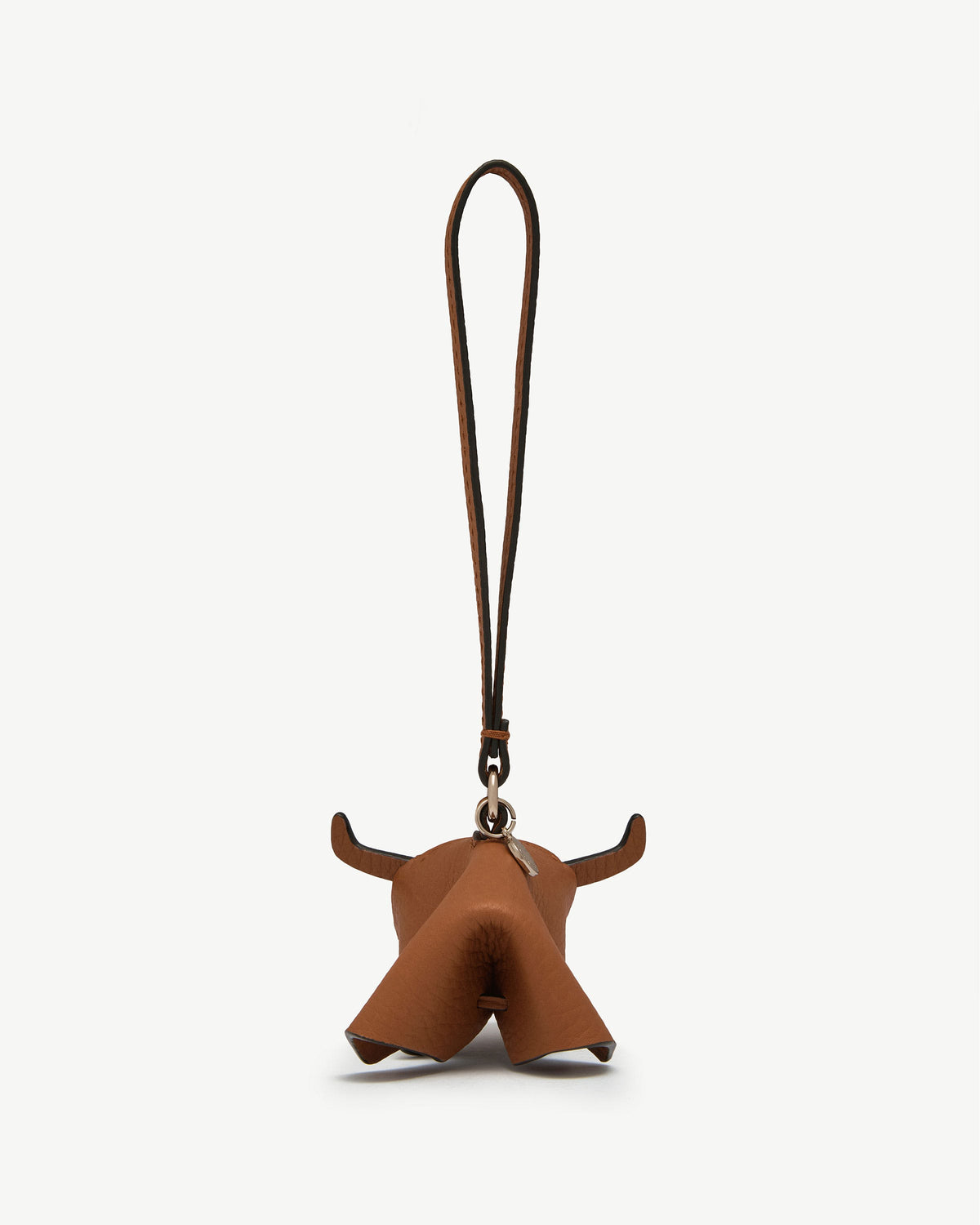 Bag Charm - Highland Cow Tan - View 4