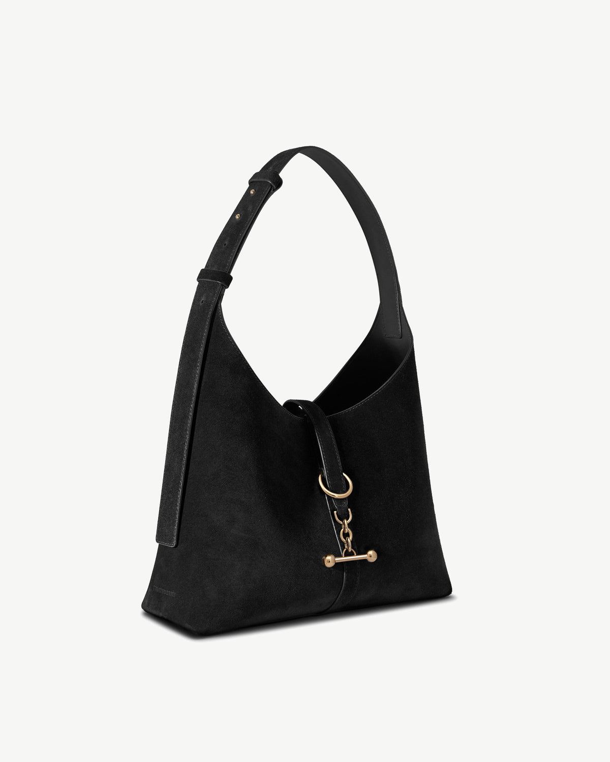 Kite Hobo - Black Suede - View 3