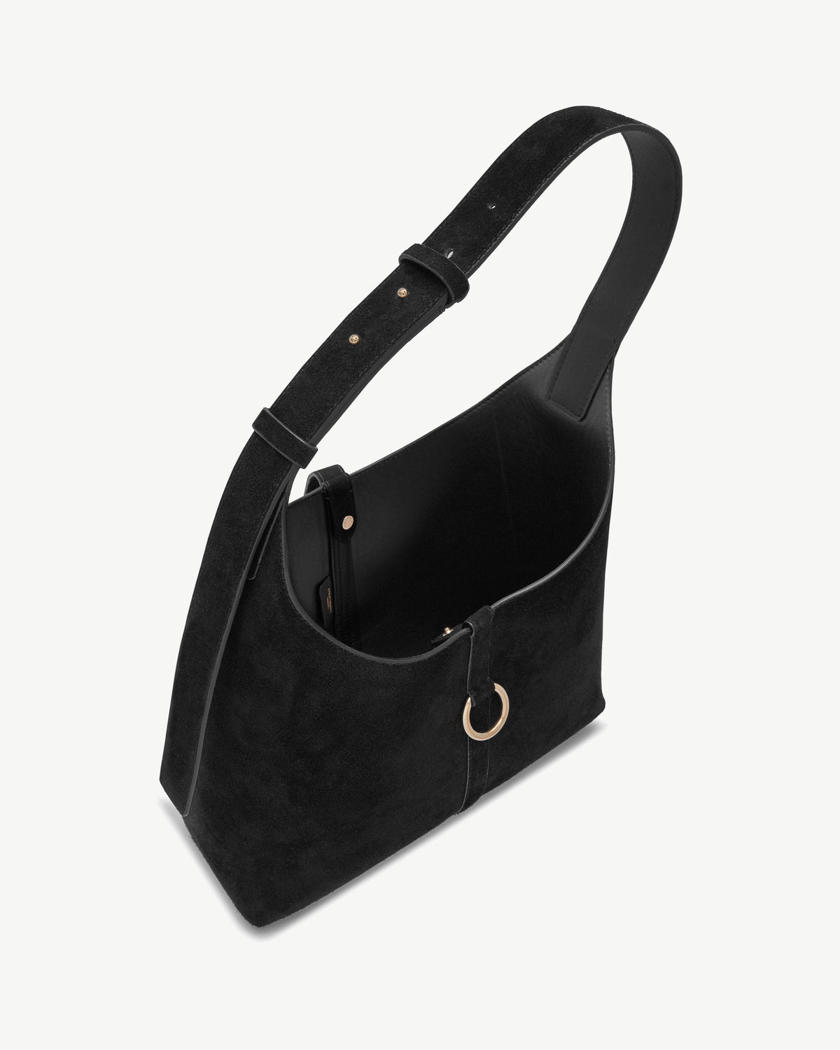 Kite Hobo Maxi - Black Suede - View 6