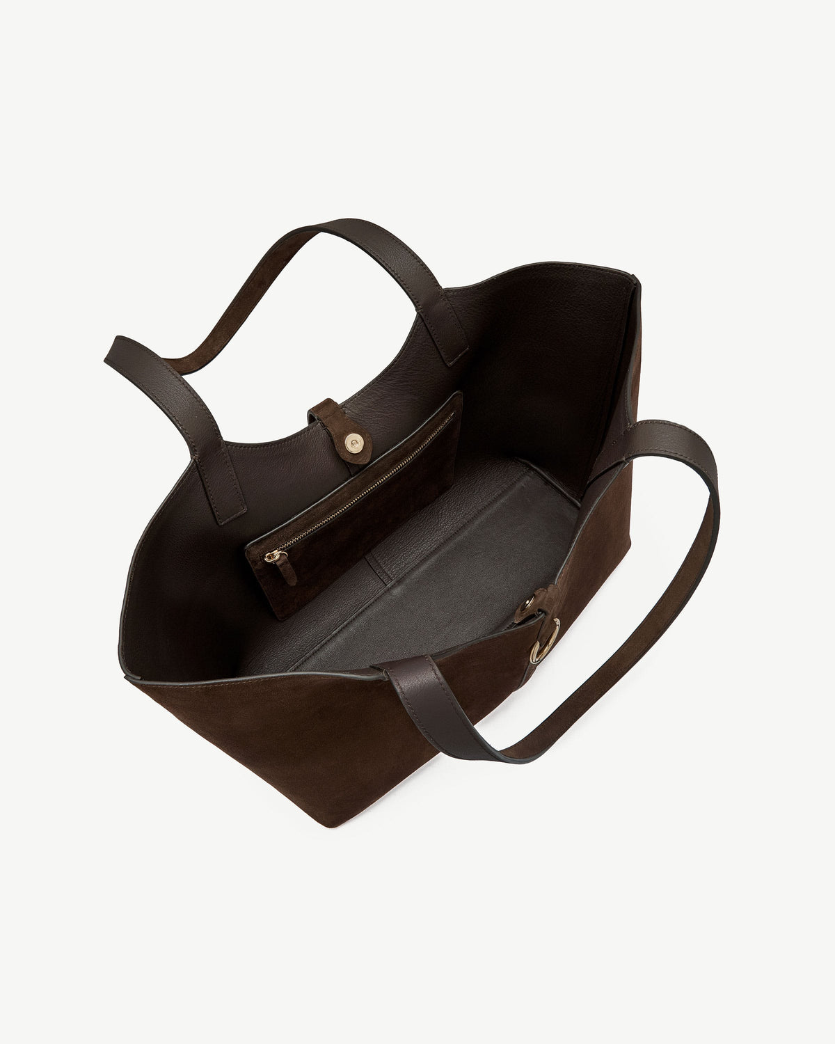 Kite Tote - Suede Chocolate - View 5
