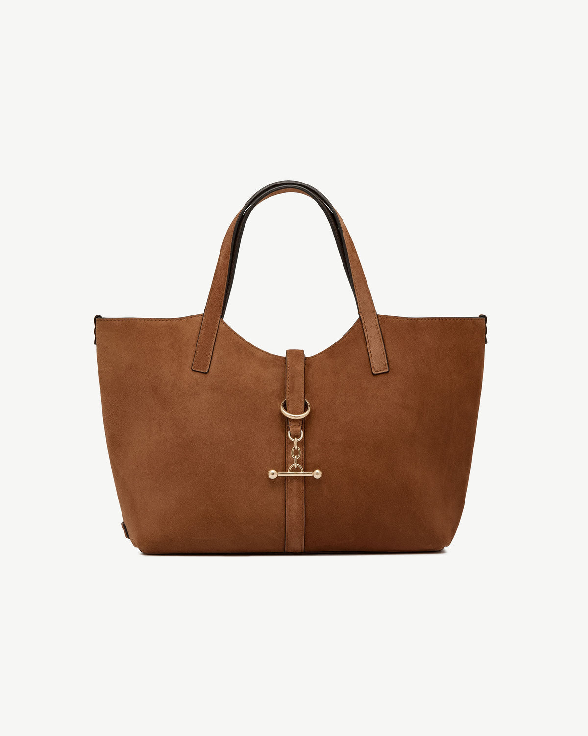Kite Tote Midi - Tan Suede - View 2