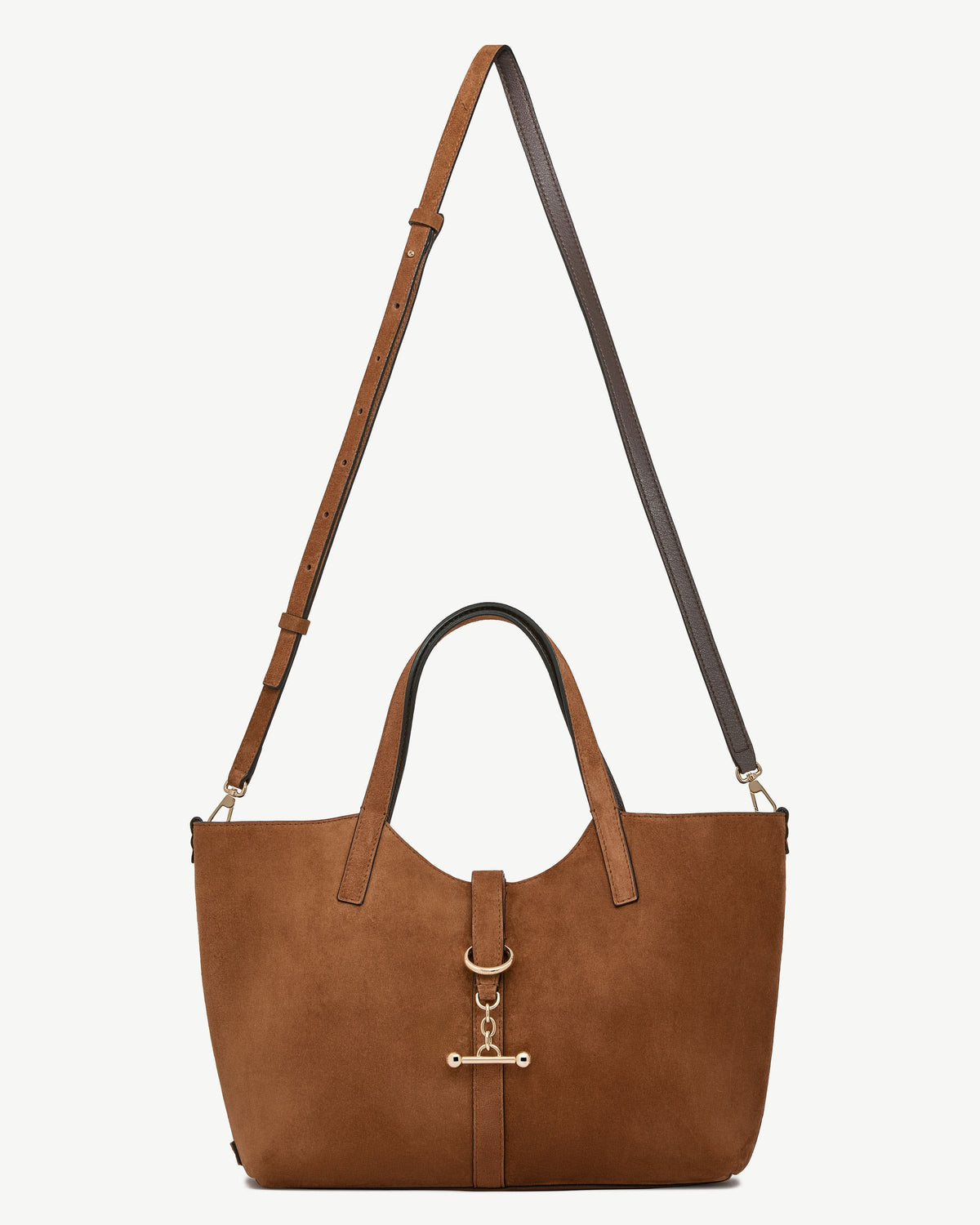 Kite Tote Midi - Tan Suede - View 8