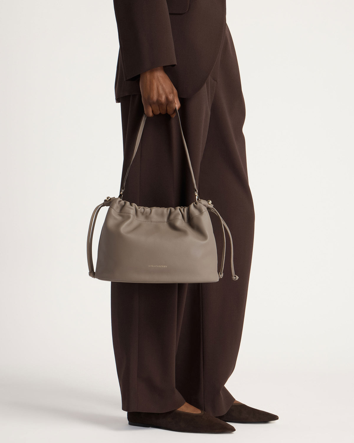 Charlotte Midi Drawstring - Taupe - View 13