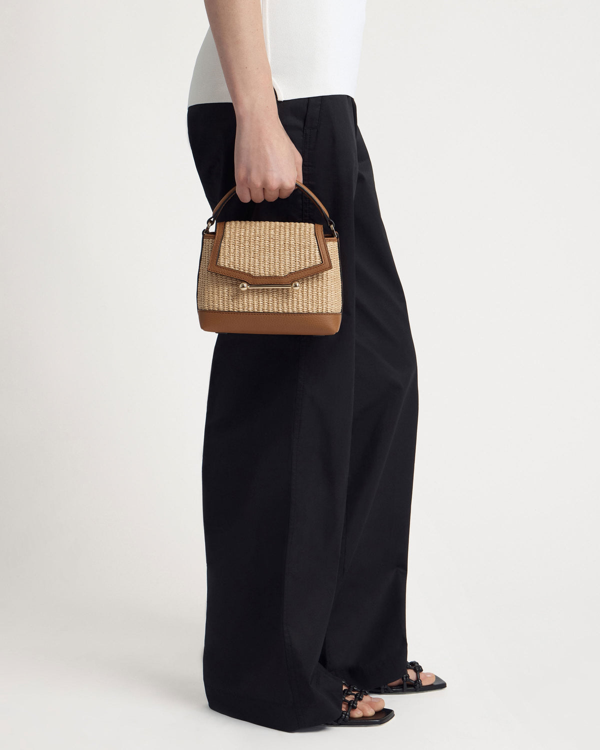 Mosaic Nano - Tan/Natural Raffia - View 10