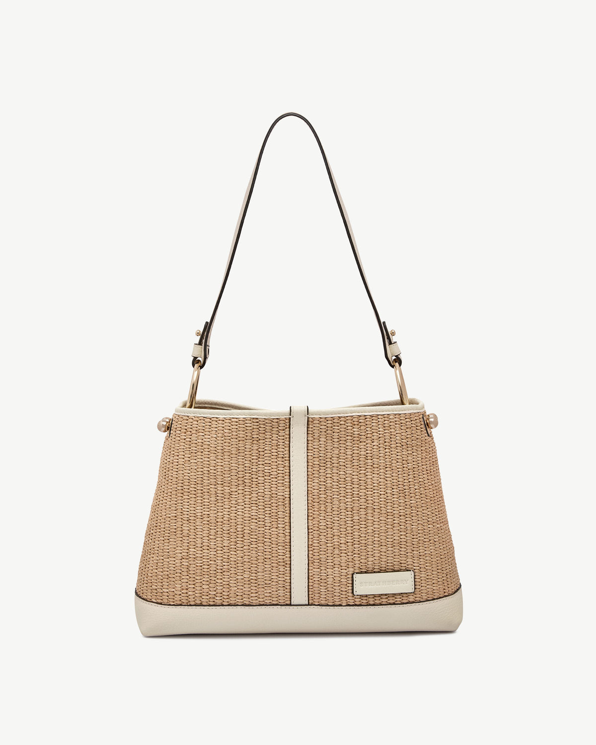 Lana Hobo - Vanilla/Natural Raffia - View 2