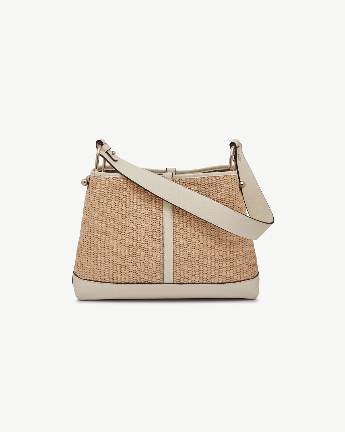 Lana Hobo - Vanilla/Natural Raffia - View 4