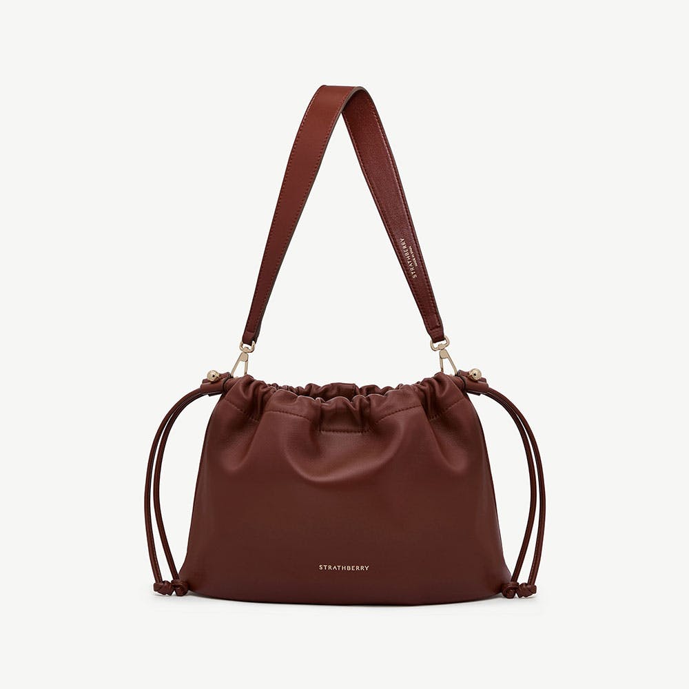 Charlotte Midi Drawstring - Walnut - View 1
