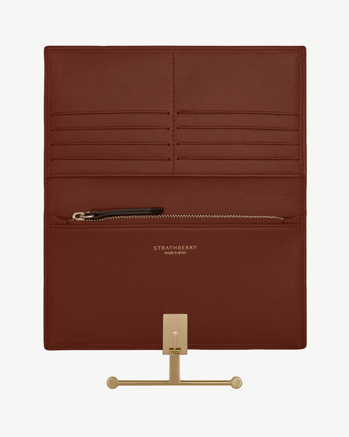 Large Melville Street Wallet - Walnut - View 3