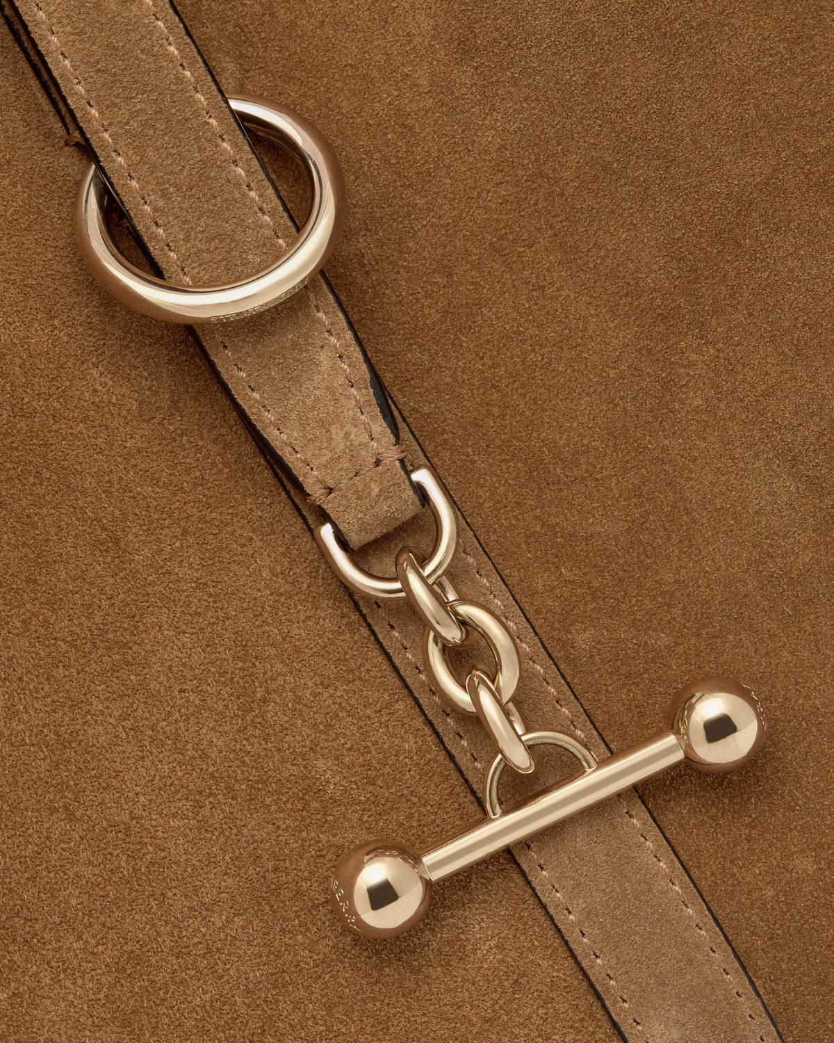 Kite Hobo Maxi - Toffee Suede/Espresso - View 6