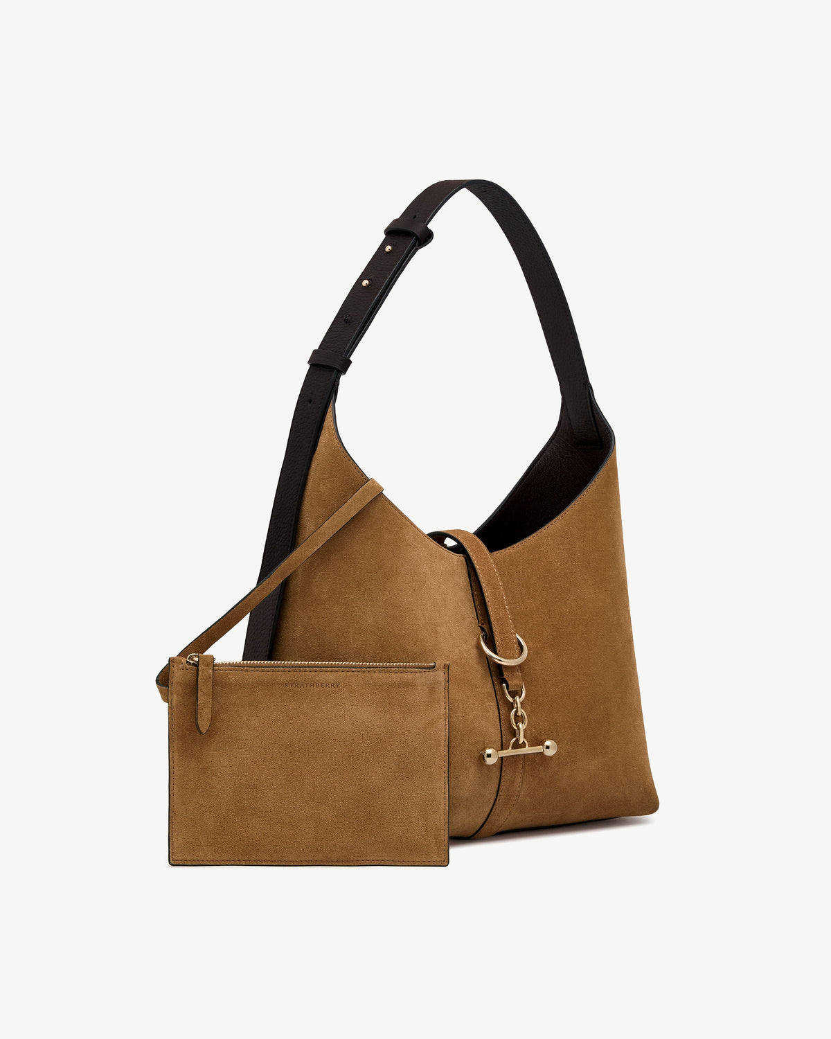 Kite Hobo - Toffee Suede/Espresso - View 7