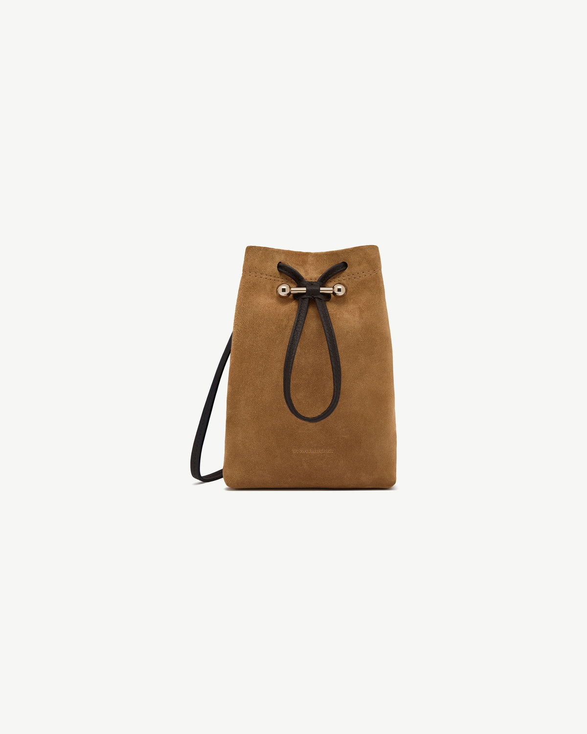 Osette Midi Pouch - Toffee Suede/Espresso - View 2